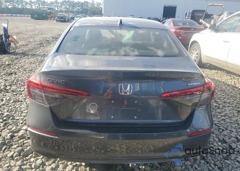 2023 Honda Civic Sport из США, поврежденный, VIN 2HGFE2F52PH561107